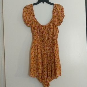 Urban Outfitters Off Shoulder Romper